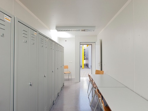 Bolle-Container-Baustelle-Umkleide