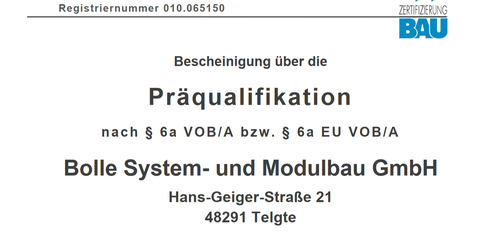 bolle-zertifikat_Präqualifikation